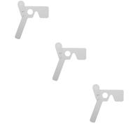 FRCOLOR 3 Pcs Vision Test Scudo Per Gli Occhi Strumento Di Prova Para Ojo Kinderfeet Impacco Per Gli Occhi Per Accessori Ombra Per Gli Occhi Eye Patch Test Eye Occluder Visiera Occhi