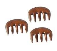 FRCOLOR 3 Pettini Per A 5 Denti Alicatore Per Cuoio Capelluto Strumento Portatile Per Massaggiare Il Cuoio Capelluto