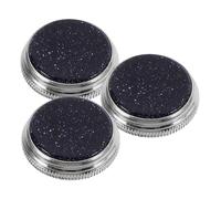 FRCOLOR 3 Pezzi Bottoni a Pistone per Tromba in Abs Nero, Accessori di Ricambio per Strumenti Musicali, per Tromba e Uso Domestico