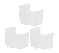 FRCOLOR 3 Pezzi Copertura Protettiva per Puntina Giradischi in Resistente Custodia Polvere per Stilo Vinile Facile da Applicare e Conservare per Protezione Ago Giradischi