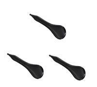 FRCOLOR 3 Pezzi Di Corno Nero Naturale Per Viso E Collo Guasha Tool Per Massaggio Facciale Raschietto Per Massaggio Facciale Strumenti Per Massaggio in Corno Tavola Per Massaggio Facciale