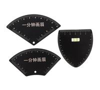 FRCOLOR 3 Pezzi Di Righello Per Sopracciglia In Plastica Stencil Per Modellare Le Sopracciglia Stencil Da Te