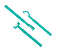 FRCOLOR 3 pezzi Kit per Esercizi Lingua Strumenti per Elevazione e Lateralizzazione Punta Allenatore Muscolare Orale per Logopedia e Riabilitazione del Linguaggio Plastica Resistente