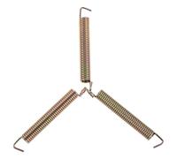 FRCOLOR 3 Pezzi Molle per Ponte Tremolo Chitarra Elettrica, Molle di Tensione in Metallo Resistenti, Accessori per Basso e Chitarra Riduzione Rumore, Compatibili Vari Modelli per