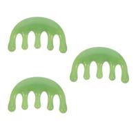 FRCOLOR 3 Pezzi Pettine Per Massaggio A Denti Larghi Massaggio Del Cuoio Capelluto Per Collo Schiena Mano Braccio Home Scalp Friends