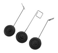 FRCOLOR 3 Pezzi Rc Airplane Landing Part Carrello Di Atterraggio Anteriore Ruota Dentata Di Ricambio Per Aeromobili Rc