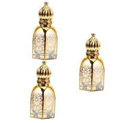 FRCOLOR 3 Pezzi Rotolo Bronzing Profumo Profumo Essenziale Bottiglia Piccola Bottiglia di Profumo Contenitore Vuoto Bottiglia di Profumo Piccola Bottiglia di Profumo Campione Portatile