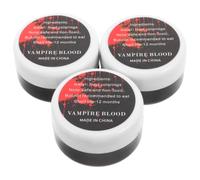 FRCOLOR 3 Pezzi Sangue Artificiale Halloween per Trucco Zombie e Cosplay Aspetto Realistico, Facile da Applicare e Rimuovere, per Scenografie e Scherzi di Halloween