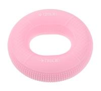 FRCOLOR 3 Pz allenatore di presa Allenamento palestra allenatore di dita formazione polso tastiera coppia trainer per anelli in silicone strumento per esercizi manuali Gel di silice rosa