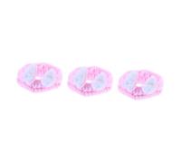 FRCOLOR 3 Pz Cerchietti Trucco Coniglietto Nastri Per Per Ragazze Cerchietti Per Il Trucco Per Le Donne Fascia Per Con Orecchie Di Coniglio Fascia Termale in Pile Bandana