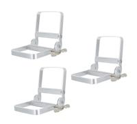 FRCOLOR 3 Pz Estrusore per creme coloranti per tubo spremi dentifricio spremi dentifricio solid kiddikutter spremiagrumi da salone spremiagrumi in lega di alluminio Silver