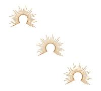 FRCOLOR 3 Pz Fascia Halo di Nostra Signora costume da fascia accessori per per la sposa fascia della dea maria arredamento d'epoca fascia per signora fascia elegante plastica
