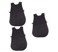 FRCOLOR 3 Pz grembiule da salone di bellezza grembiule da toeletta per animali domestici gilet da parrucchiere da barbiere panno per l'assistente del barbiere panno in