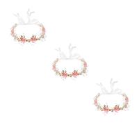 FRCOLOR 3 Pz per elegant testimone della sposa accessori per per bambini cappello di buon compleanno cerchietti bambina copricapo da ragazza di fiori di fiori