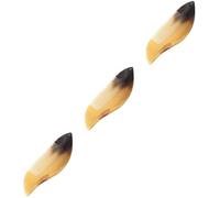 FRCOLOR 3 Pz pettine meridiano pettine corno pettini portatili beuty strenne strumento per acconciare i pettine tascabile pettine domestico pettine multifunzione corna