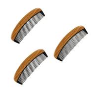 FRCOLOR 3 Pz pettine per portatile pettini per eleganti pettine per i le donne pettinano pettine lisciante per Cucitura Pettine corno 15c