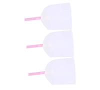 FRCOLOR 3 Pz Rete schiumogena detergente luffa di sapone netto rete di sapone Lavello saponi sacchetto per schiuma di sapone borsa a rete per saponetta rete schiumogena per sapone bianca