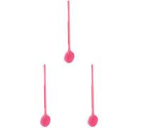 FRCOLOR 3 Pz Spazzola Da Bagno in Silicone Massaggiatore Cuoio Capelluto Pettine Per Shampoo Universale Addominali