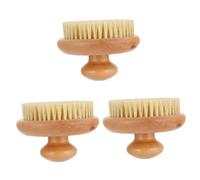 FRCOLOR 3 Pz Spazzola Da Bagno Scrub Spazzola Per La Doccia Spazzola Per Doccia Spazzoloni Siliconici Spazzola Per Il Viso Scrubber Corpo Esfoliante Corpo in Setola b Spugna Sisal Luffa