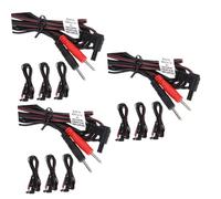 FRCOLOR 3 Set Cavo Per Macchina Per Fisioterapia Fili Per Macchina Da Massaggio Connettori Pin Da 2 Mm Macchine Per Terapia Collegare I Cavi Collegare I Cavi Filo Di Rame 4 pezzi * 3