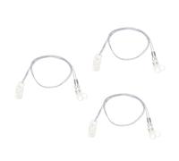 FRCOLOR 3 set di corda anti-smarrimento per clip di sicurezza per per bambini, supporto per cuffie per bambini, supporto anti-smarrito, corda protettiva mini e anziani