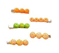 FRCOLOR 3 Set Di Fermagli Per Con Frutta Vivace Ed Elegante Per Donne E Ragazze 5 Pezzi*3