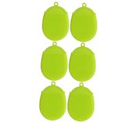 FRCOLOR 3 Set Di Scrubber Per Il Bagno in Silicone Per Massaggio Profondo Del Cuoio Capelluto Prodotti Per La Pulizia Scrubber Delicati Per Il Corpo Silicone Morbido Sicuro Per 2 Pezzi*3