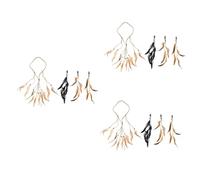 FRCOLOR 3 Set fascia bohémien arredamento per retrò fascia per il ballo di fine anno strenna di natale ragali natale molletta adornare copricapo mascherato arredamento femminile