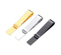 FRCOLOR 3 set Fermacravatta Fermacravatta Fermacravatta Fermacravatta A Barra Per Puntine Dorate Spilla Da Cravatta Fibbia Scura Fermacravatta Da Uomo Fermacravatta 3 pezzi * 3