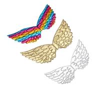 FRCOLOR 3 Unicorno per Colorate Dorate e Accessori Cosplay Fatine per Costume Bambina Stilizzate per Feste e Halloween