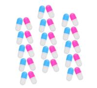 FRCOLOR 30 Capsule per Modellini Capsule per Pretend Play Kit Dottore Educativo per Sviluppo Abilità Motorie e Rosa Blu