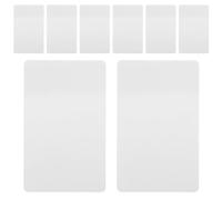 FRCOLOR 30 Pezzi Carte Resistente Bianche per Chip e Sistema Controllo Ic Pvc Accessi, Versatile Badge Materialemensioni Standard Applicazioni Business
