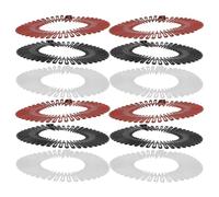 FRCOLOR 30 Pezzi Cerchietti per Chioma Donna in Plastico Elastico a Forma Circolare Pettine per Chioma per Sport ed Eventi Speciali Comodo e Portatile