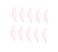 FRCOLOR 30paia Pad Per Perming Delle Ciglia Silicone Strumenti Per Estensione e Curvatura Delle Ciglia Accessori Per Trucco Riutilizzabili e Facili Da Pulire