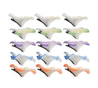 FRCOLOR 30pezzi Fermaglio Per Fiori Artificiali Di Plumeria Accessori Per Fiori Hawaiani Fermagli Per Realistici Per Feste Tropicali Estive in Spiaggia