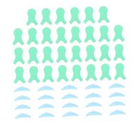 FRCOLOR 30pezzi Pennelli Per Sollevamento Ciglia Con Cuscinetti Silicone Per Perming Completo Per Bellezza Ciglia Naturali e Durature Per Uso Professionale e Domestico