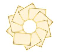 FRCOLOR 35 pezzi per Certificati Vuoti Stampabili e Scrivibili Pergamena Elegante per Diplomi e Attestati di Onore Formato Resistente e Decorativa