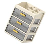 FRCOLOR 3livello Organizer Cosmetici Portaoggetti Per Make-up La Della Design e Camera Organizer Multilivello Per Teen Girl Decor