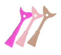 FRCOLOR 3pezzi Applicatore Per Mascara Strumento Protezione Applicatore Eyeliner Silicone Durevole Facile Occhi