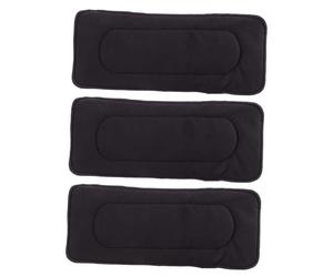 FRCOLOR 3pezzi Fodera per Pannolini in Bambù Color Inserti per Pannolini in Stoffa Riutilizzabili Cuscino per Ragazza Assorbente e Traspirante