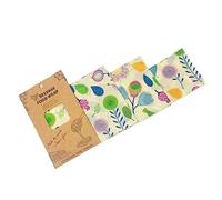 FRCOLOR 3pezzi Food Wraps Riutilizzabili Per Conservazione Alimenti Colorati e Pratici Nic