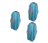 FRCOLOR 3pezzi Grembiule Per Taglio Ragazzo Ragazza Mantellina Chic Per Acconciature Apron Per Ragazzo Ragazza Con Design Perfetta Per Attività Fai Da Te e Parrucchieri