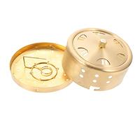 FRCOLOR 3pezzi Moxa Box Regolabile Rame Strumento Di Moxibustione Senza Fumi Per Terapia Casa Spa e Centri Benessere Accessorio Per Massaggio e Rilassamento Completo