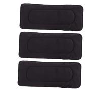 FRCOLOR 3pezzi Pannolini in Fibra Di Bambù Per Ragazza Rivestimento Per Pannolini Riutilizzabile Tappetino Per Di Bambù Cuscino Per Leggero e Assorbente