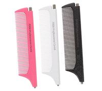 FRCOLOR 3pezzi Pettini Punta Stretta Estensibili Per Parrucchieri e Uso Domestico Pettine Professionale Per Styling Facile Da Trasportare e Massaggiare Capelluto