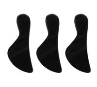 FRCOLOR 3pezzi Piastra Massaggiante Guasha Corno Per Viso e Corpo Strumento Di Raschiatura Antirughe Per Terapia Di Scraping Migliora Circolazione e Tono Della Design Elegante e Sicuro Per