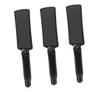 FRCOLOR 3pezzi Raspa Per Piedi Doppia Faccia Manico Ergonomico Rimuove La Dura Imperfezioni Strumento Per Pedicure Professionale e Uso Domestico Per Talloni Screpolati