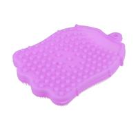 FRCOLOR 3pezzi Spazzola Bagno Silicone Per Ragazza Ragazza Scrubber Esfoliante Per La Sensibile Massaggiatore Anello Per Appendere
