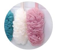 FRCOLOR 3pezzi Spazzola da Doccia Manico Pe Design per Massaggio Delicato per Schiena Corpo Piedi e Ginocchia Pulizia Sapone o Gel Doccia