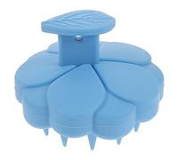 FRCOLOR 3pezzi Spazzola Massaggiante Per Capelluto Silicone Spazzola Portatile Per Shampoo Rimuove Dandruff e Sebo Indurito Perfetta Per Uso Quotidiano e Relax Durante Bagno